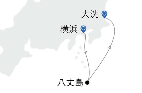 MITSUI OCEAN SAKURA ラグジュアリースイートB【横浜発/大洗着】春風の八丈島クルーズ(3日間)2